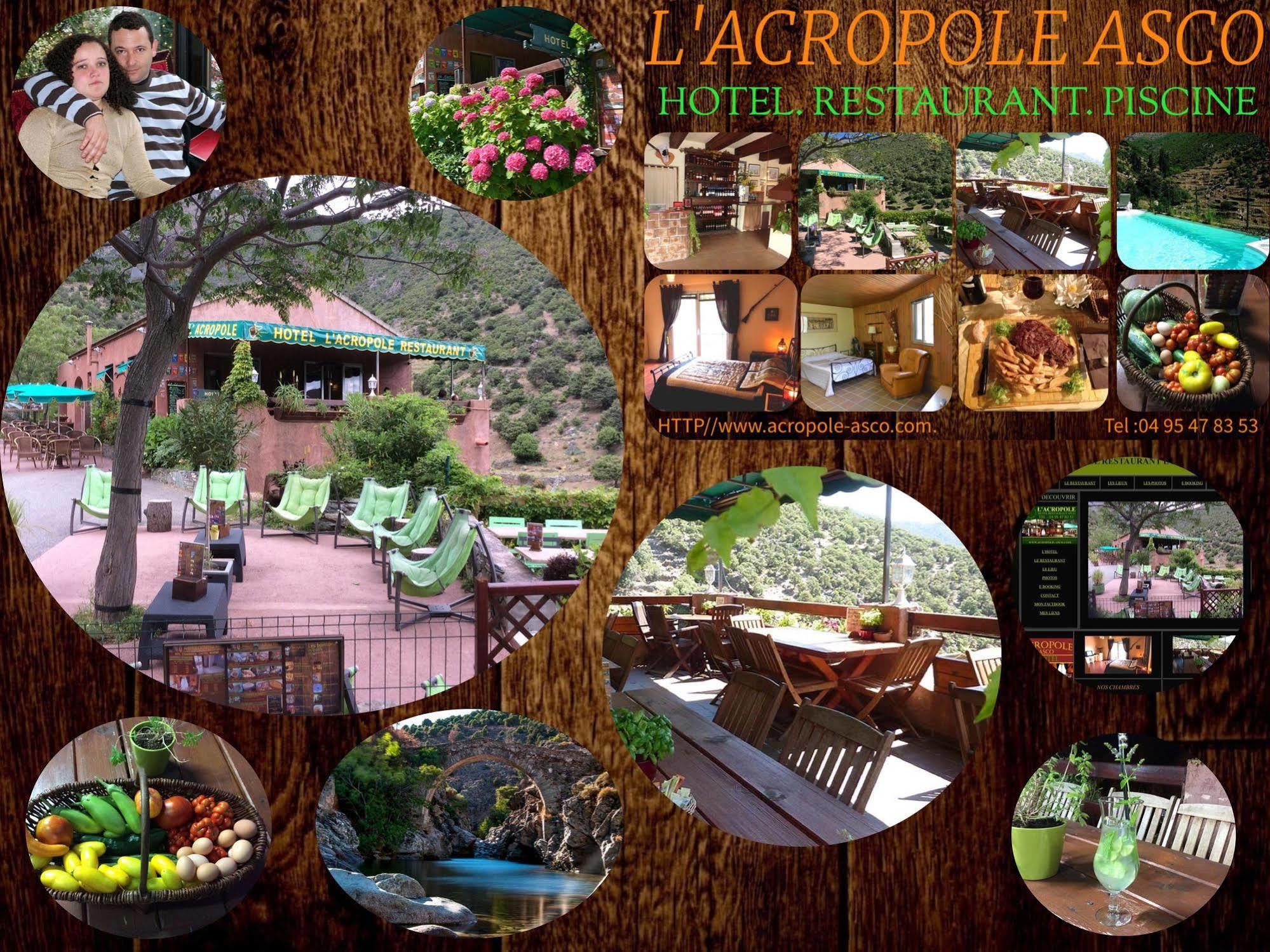 Acropole Asco Hotel Exterior photo